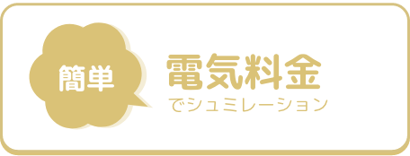 電気料金でシミュレーション